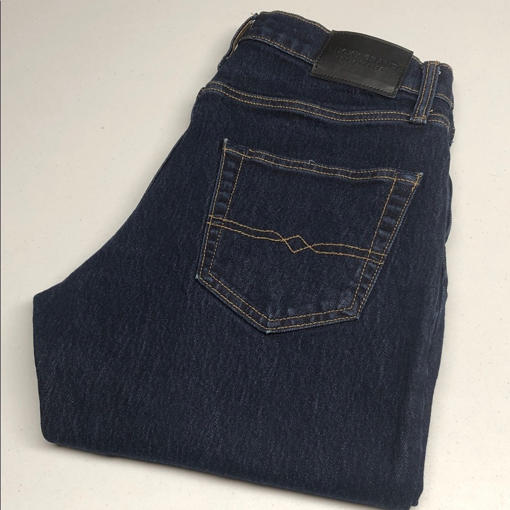 MENS LUCKY BRAND 410 ATHLETIC STRAIGHT JEANS 30x30 ⭐️